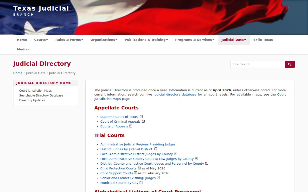 Fayette County court docket OCA Judicial Directory search